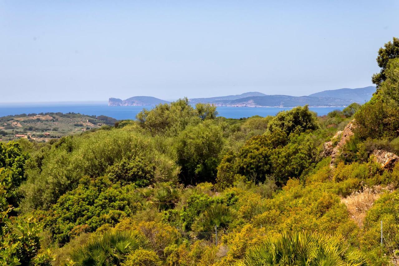 Sardinia Re - Villa Martin Panoramic View Alghero Eksteriør billede
